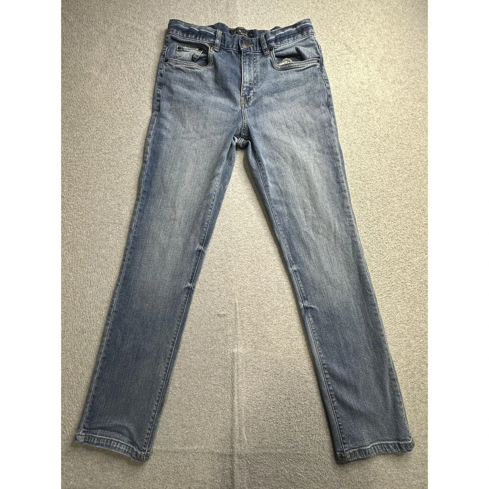 Lucky‎ Brand Jeans Boys 18 Blue Authentic Skinny Stretch Denim Adjustable Waist